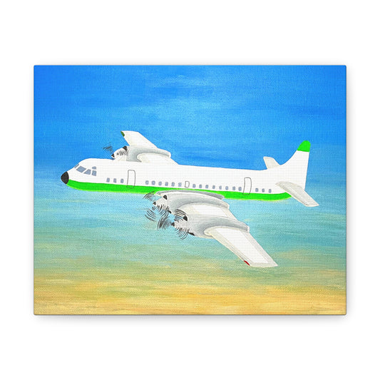 Lookheed L-188 Electra - Canvas - By Michi Geist