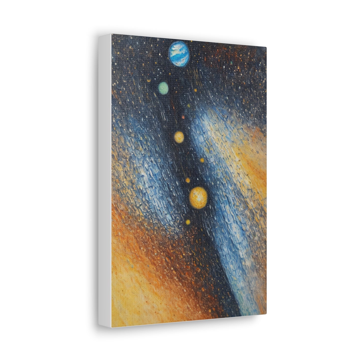 Interstellar - Canvas - Wax Crayon Art by Luca Andersen